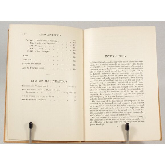 David Copperfield by Charles Dickens, Macmillan & Co. 1957 English Literature - Picture 4 of 10